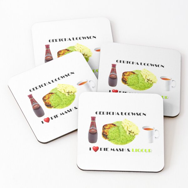 Item preview, I Love London Pie, Mash & Liquor V6m designed and sold by RetrospectUK.