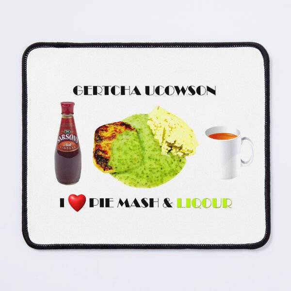 Item preview, I Love London Pie, Mash & Liquor V6m designed and sold by RetrospectUK.