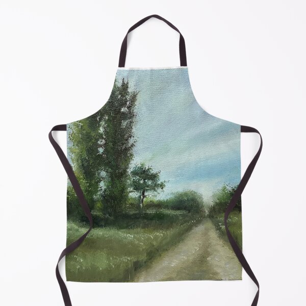 Item preview, Pathway Painting Landscape Artwork Rustic Art Farmhouse Decor vintage style Art designed and sold by Tamarioniart.