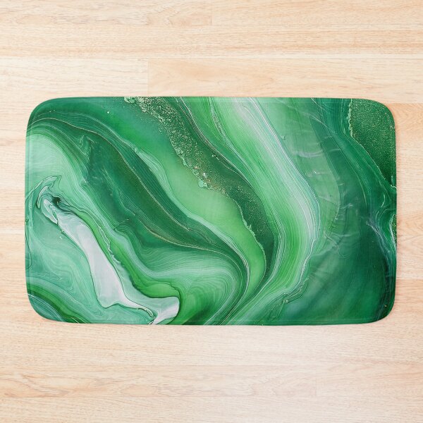 Item preview, Forest Nature’s Harmony: Calming Abstract Patterns in Vibrant Green Tones Peaceful designed and sold by Teemaniac.