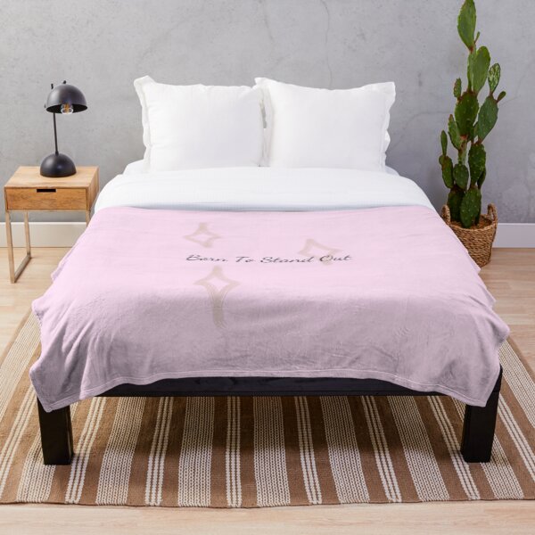 Item preview, Born to Stand Out Aesthetic Pink Quote Print designed and sold by TropicalTrails.