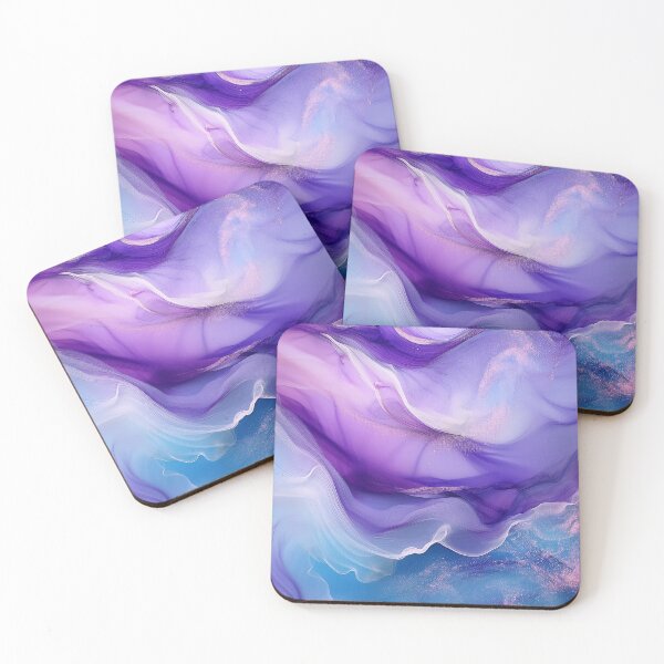 Item preview, Mystic Serenity: Sensual Abstract Patterns in Elegant Purple Tones Peaceful Calming designed and sold by Teemaniac.