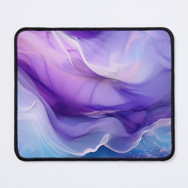 Item preview, Mystic Serenity: Sensual Abstract Patterns in Elegant Purple Tones Peaceful Calming designed and sold by Teemaniac.