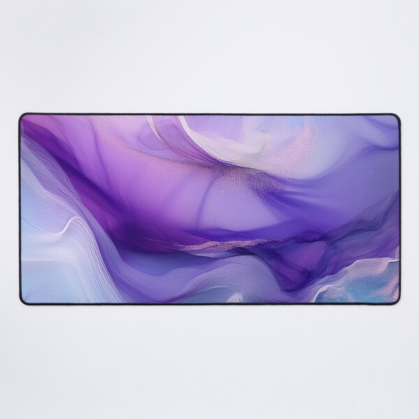 Item preview, Mystic Serenity: Sensual Abstract Patterns in Elegant Purple Tones Peaceful Calming designed and sold by Teemaniac.