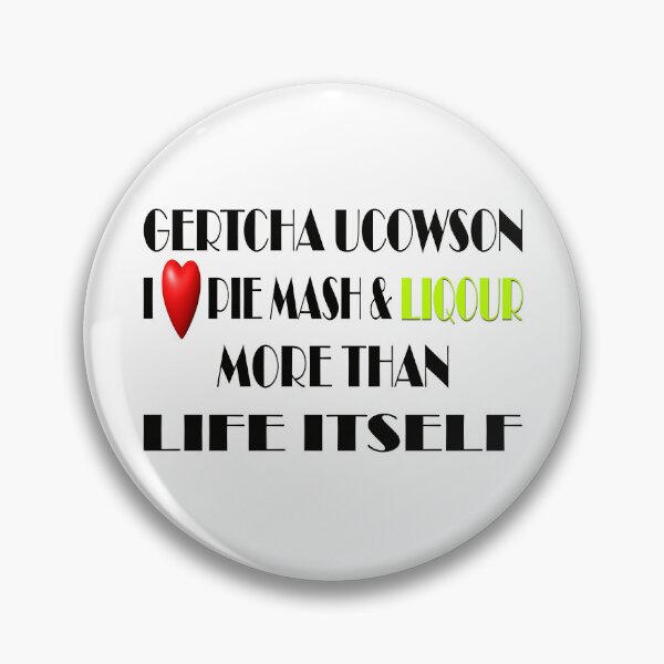 Item preview, I Love London Pie, Mash & Liquor V6e designed and sold by RetrospectUK.