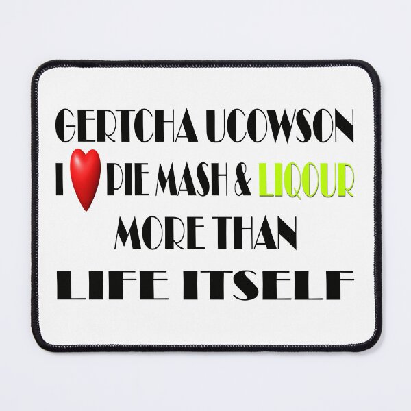 Item preview, I Love London Pie, Mash & Liquor V6e designed and sold by RetrospectUK.