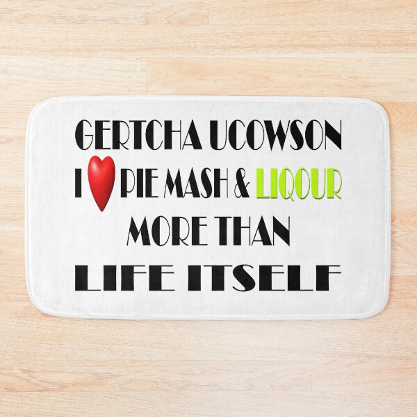 Item preview, I Love London Pie, Mash & Liquor V6e designed and sold by RetrospectUK.