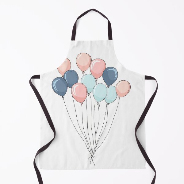 Item preview, Pastel balloons floating gently designed and sold by anytka.