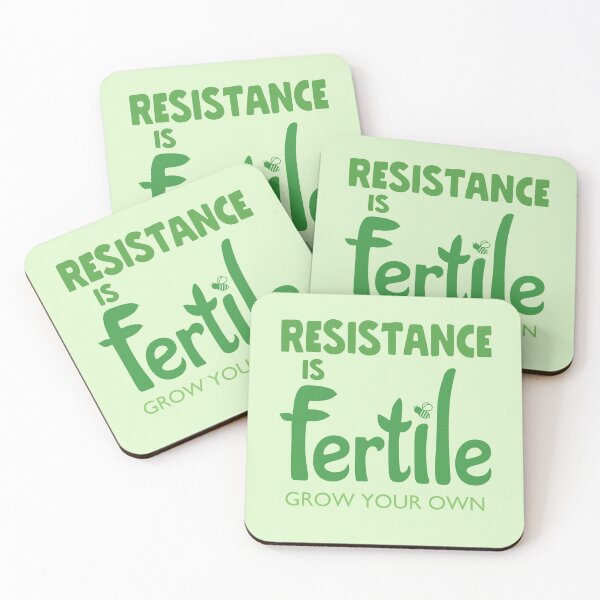 Item preview, Resistance Is Fertile designed and sold by LoucheHQ.