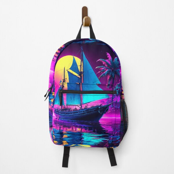 Item preview, 80s retro sailing ship designed and sold by Talpha.