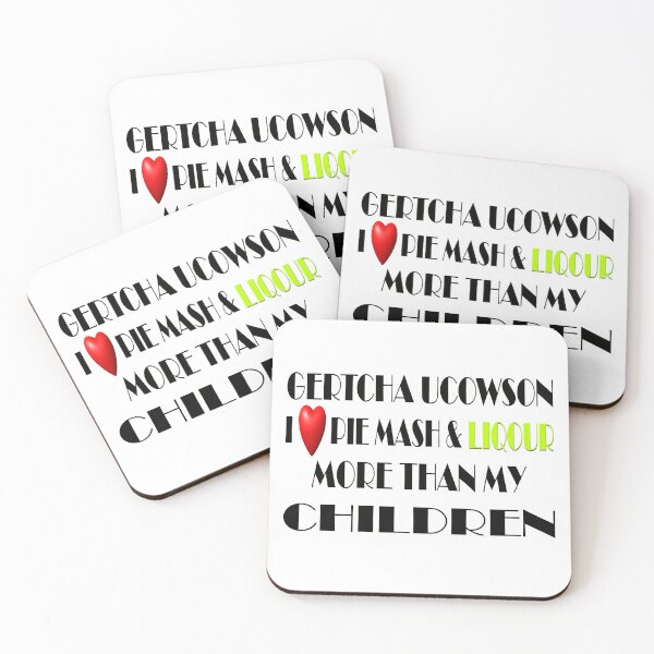 Item preview, I Love London Pie, Mash & Liquor V6d designed and sold by RetrospectUK.