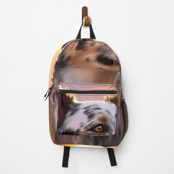 Item preview, Splendid Sunset and Lavender Fields with a Majestic Dog designed and sold by anytka.