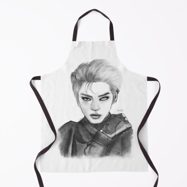 Item preview, Taeyong NCT Pencil Art Portrait designed and sold by eeightart.