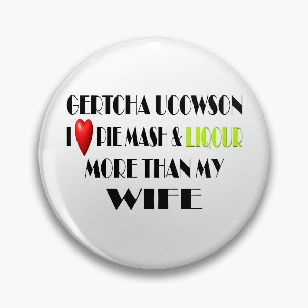 Item preview, I Love London Pie, Mash & Liquor V6c designed and sold by RetrospectUK.