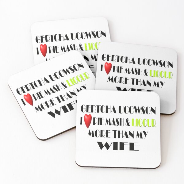 Item preview, I Love London Pie, Mash & Liquor V6c designed and sold by RetrospectUK.