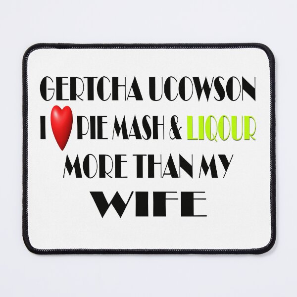 Item preview, I Love London Pie, Mash & Liquor V6c designed and sold by RetrospectUK.