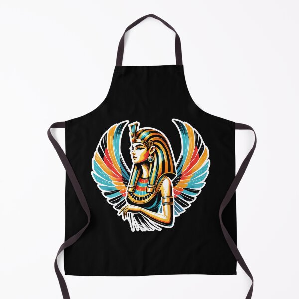 Vista previa del artículo con la obra «Arte de la reina egipcia: diosa inspirada en Cleopatra, poder femenino y diseño mitológico», diseñado y vendido por DrawHandArt.