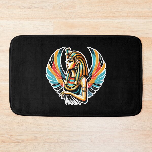 Item preview, Egyptian Queen Art – Cleopatra Inspired Goddess, Feminine Power, and Mythology Design designed and sold by DrawHandArt.