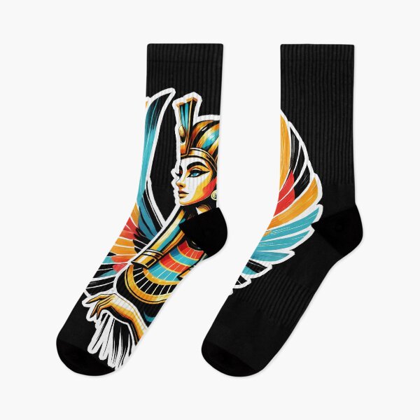 Item preview, Egyptian Queen Art – Cleopatra Inspired Goddess, Feminine Power, and Mythology Design designed and sold by DrawHandArt.