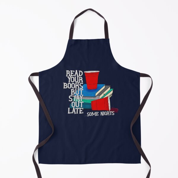 Item preview, JM read your books navy designed and sold by Kat McIntyre Art.