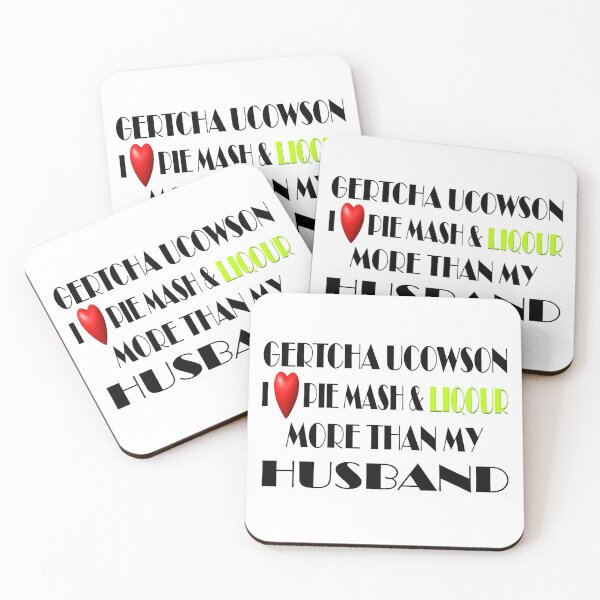 Item preview, I Love London Pie, Mash & Liquor V6b designed and sold by RetrospectUK.