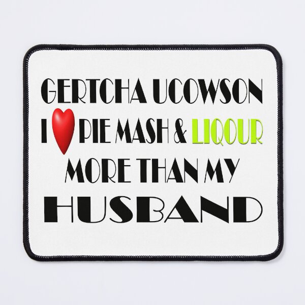 Item preview, I Love London Pie, Mash & Liquor V6b designed and sold by RetrospectUK.