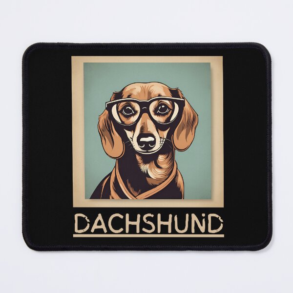 Item preview, Intelligent Affectionate Dachshund designed and sold by HinsonCreations.