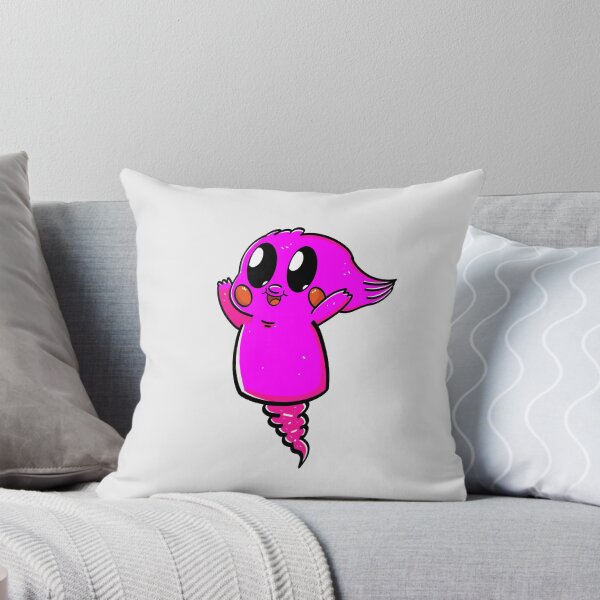 Aperçu de l'œuvre Fantôme Rose Mignon Autocollant Cartoon créée et vendue par bluegoatcartoon.