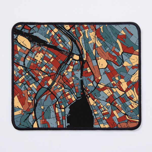 Item preview, Zurich City Map Travel Art designed and sold by Stadify.
