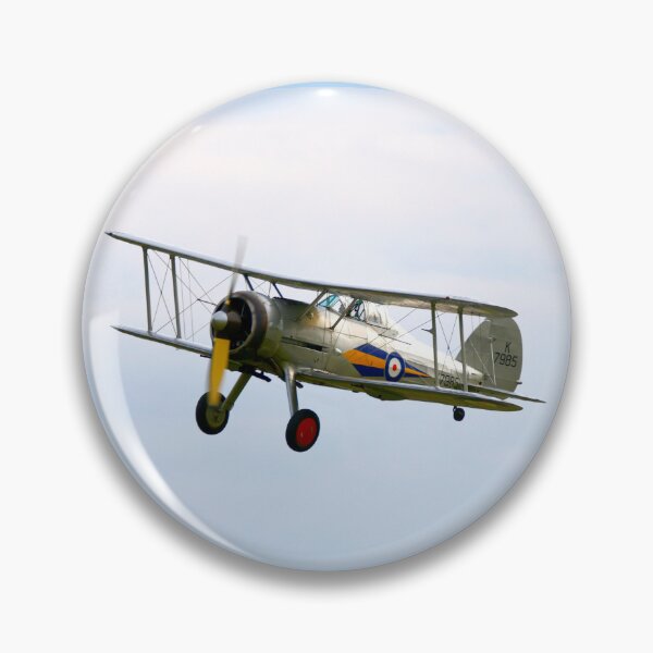 Artikelvorschau, Gloster Gladiator K7985 im Flug entworfen und verkauft von MartinPhotos.