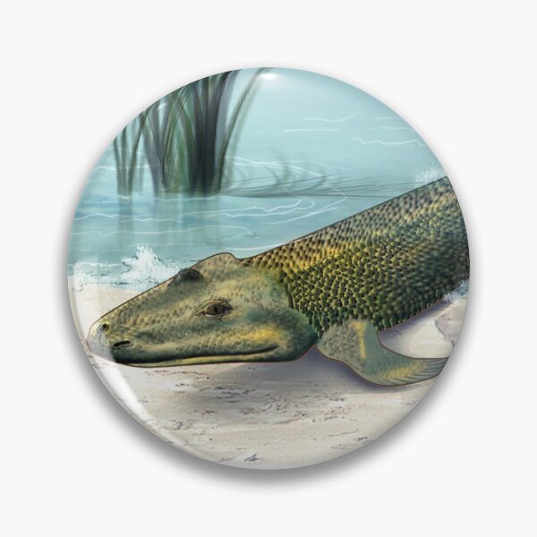 Item preview, Tiktaalik Vintage painting  designed and sold by botanicalworks.