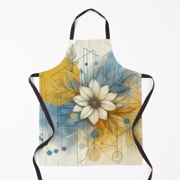 Item preview, Modern Floral White Abstract Flowers designed and sold by GraphicsClub.