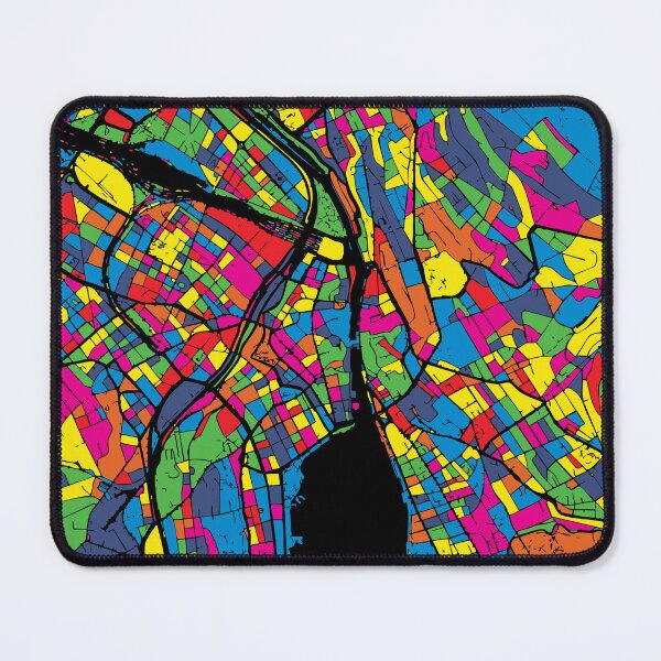 Item preview, Zurich City Map Pop Art designed and sold by Stadify.