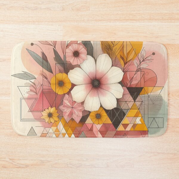 Item preview, Modern Floral White Abstract Flowers  designed and sold by GraphicsClub.