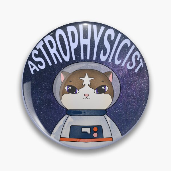 Item preview, Cute Astronomy Astronaut Astrophysics Cat designed and sold by CuteAstronomy.