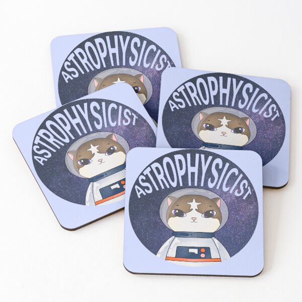 Item preview, Cute Astronomy Astronaut Astrophysics Cat designed and sold by CuteAstronomy.
