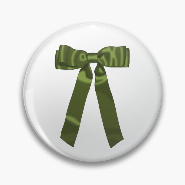 Item preview, Green Satin Ribbon Bow designed and sold by GoodLuckSunny.