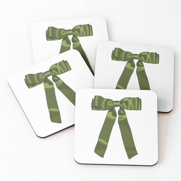 Item preview, Green Satin Ribbon Bow designed and sold by GoodLuckSunny.