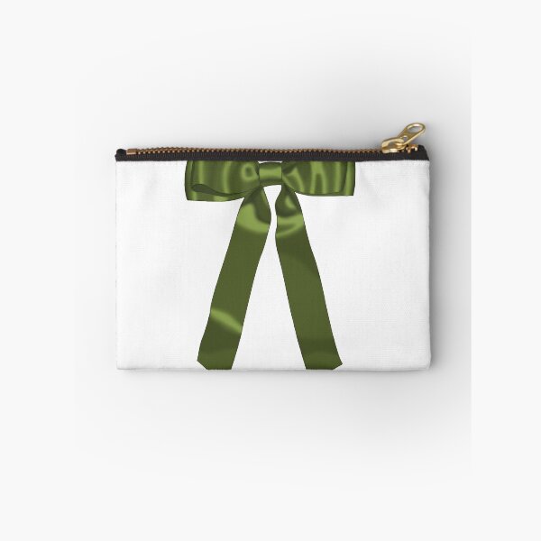 Item preview, Green Satin Ribbon Bow designed and sold by GoodLuckSunny.