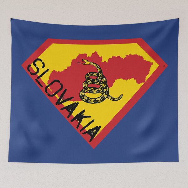 Item preview, SLOVAK SHIELD - Freedom Is The Superpower -  Gadsden Snake Flag - Dont Tread On Me SUPERHERO SLOVAKIA spellout design designed and sold by pelagio.