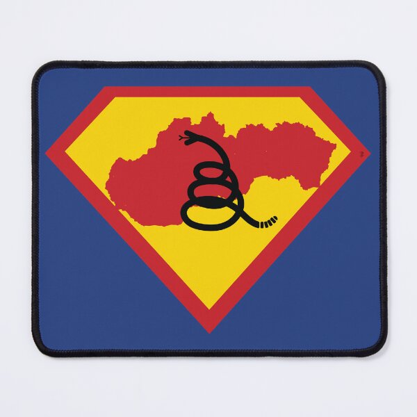 Item preview, SLOVAK SHIELD - Freedom Is The Superpower - Modern Gadsden Snake Flag - Dont Tread On Me SUPERHERO SLOVAKIA design designed and sold by pelagio.