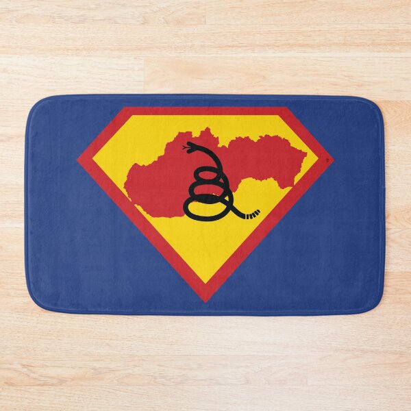 Item preview, SLOVAK SHIELD - Freedom Is The Superpower - Modern Gadsden Snake Flag - Dont Tread On Me SUPERHERO SLOVAKIA design designed and sold by pelagio.