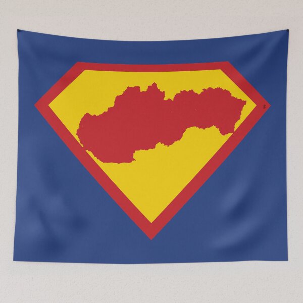 Item preview, SUPER SLOVAK SHIELD - Freedom Is The Superpower -   SUPERHERO SLOVAKIA  design designed and sold by pelagio.