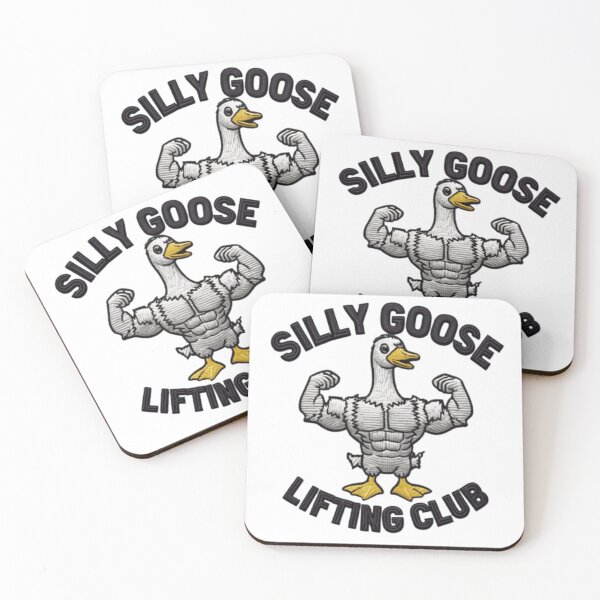 Item preview, silly goose lifting club  designed and sold by michelle-ev.