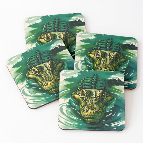 Item preview, Crocodile Watch – Predator in the Swamp designed and sold by WildlifeInc.
