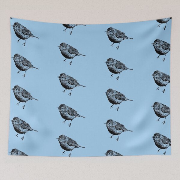 Item preview, Lucy's Warbler Black Design  designed and sold by designsasstultd.