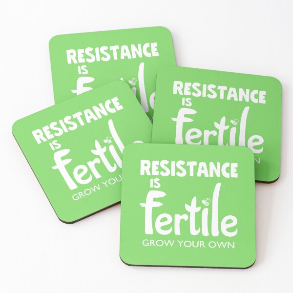 Item preview, Resistance Is Fertile designed and sold by LoucheHQ.