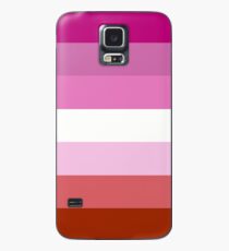 Lipstick Lesbian Pride Flag Case/Skin for Samsung Galaxy