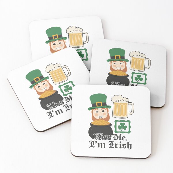 Item preview, St patricks day | Kiss me I'm IRISH designed and sold by RedCircleArt.