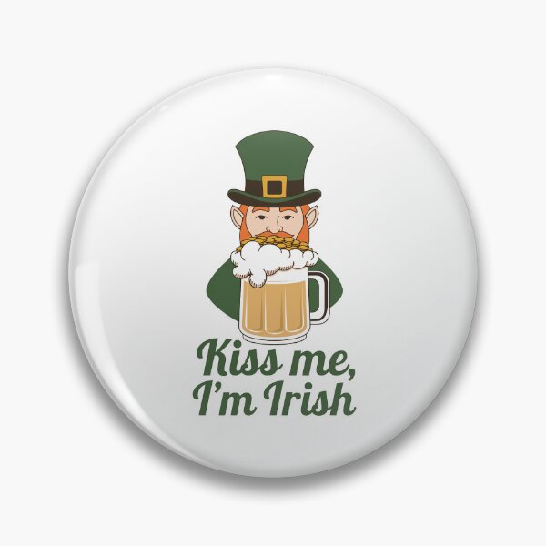 Item preview, St patricks day | Kiss me I'm IRISH designed and sold by RedCircleArt.